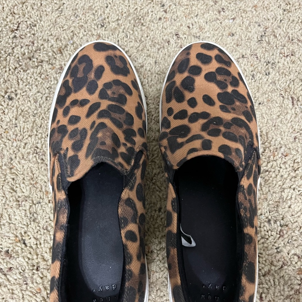 Cheetah Slip Ons